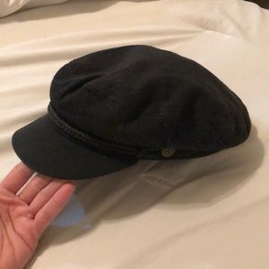 Brixton Black Fiddler Cap